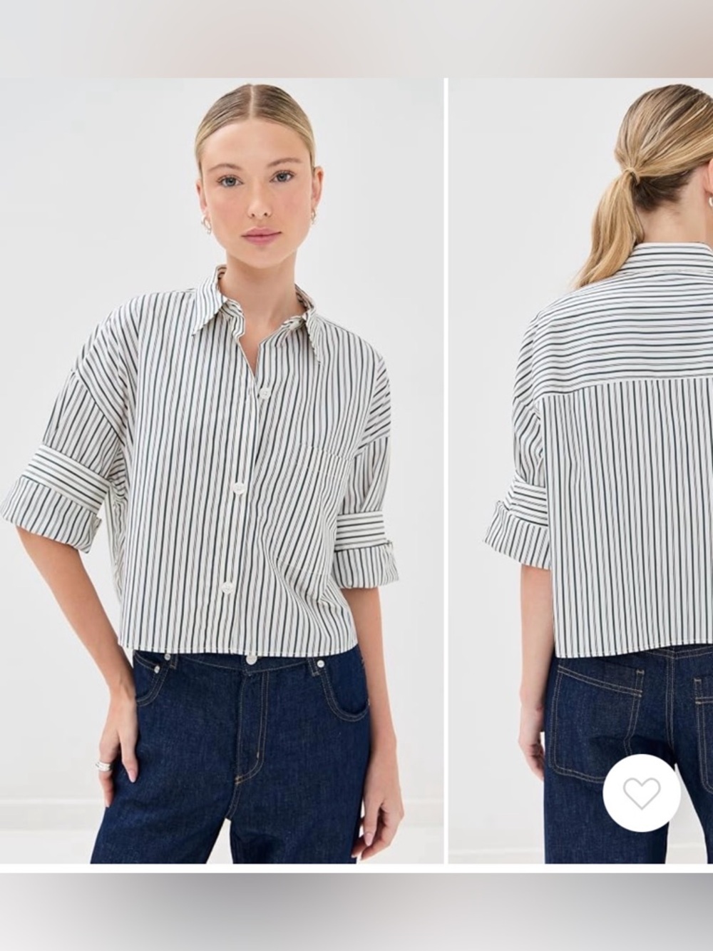 TWP Next Ex Button down shirt in Cilantro